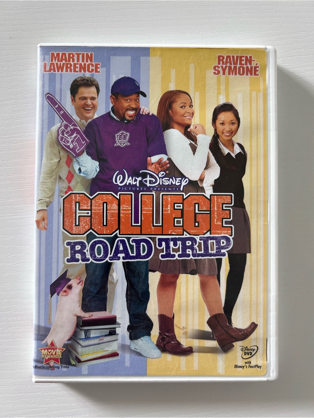 3/$25 VINTAGE Walt Disney’s College Road Trip DVD Movie